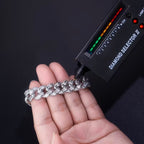 ASHGAN ÉCLAT – Moissanite Cuban Link Bracelet