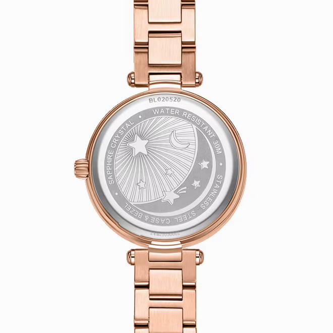 Beijing Moon Phase Quartz Watch – 31mm, designed for women, minimalist luxury style