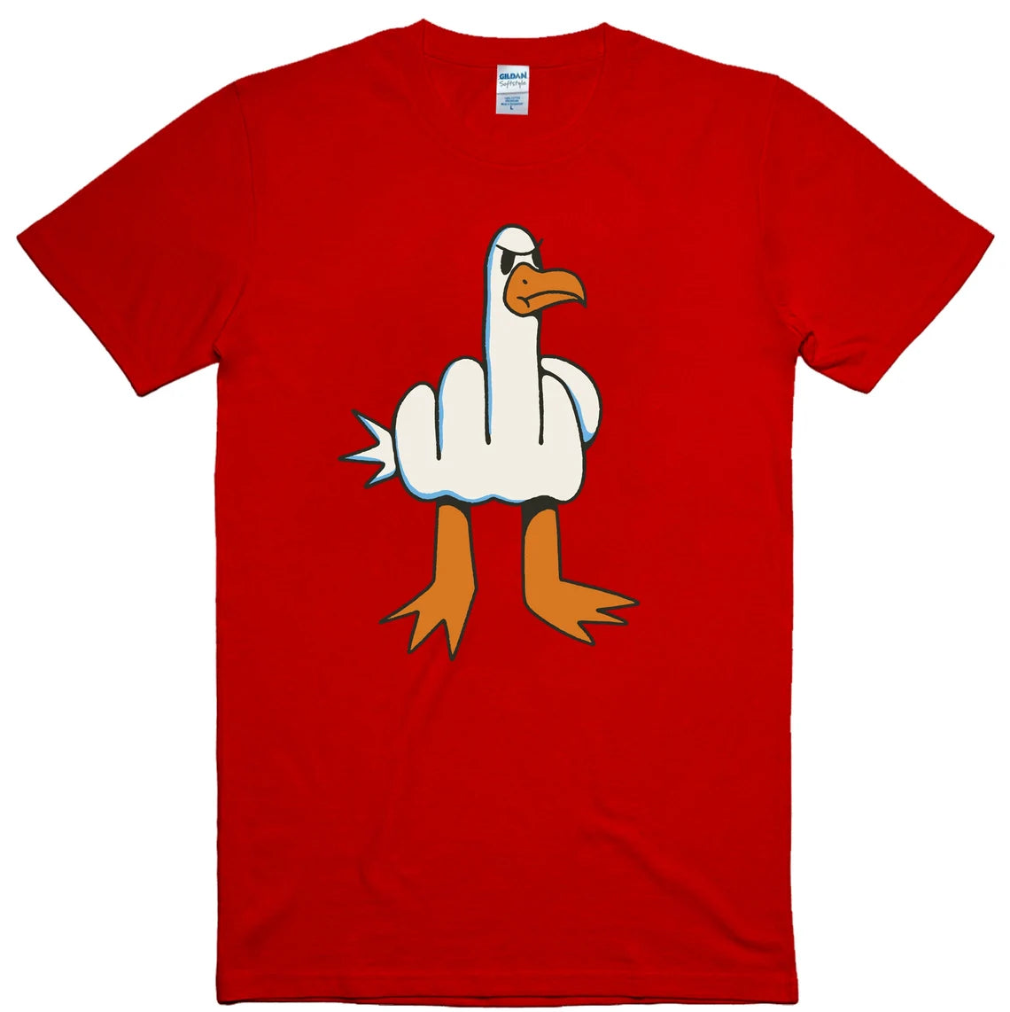 Rude Seagull Graphic Men’s T-Shirt