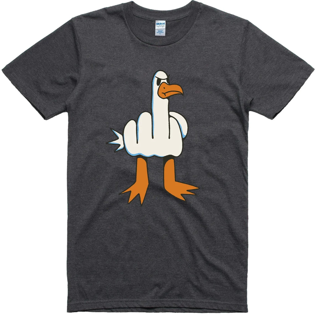 Rude Seagull Graphic Men’s T-Shirt