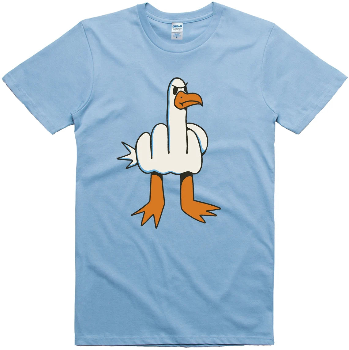 Rude Seagull Graphic Men’s T-Shirt