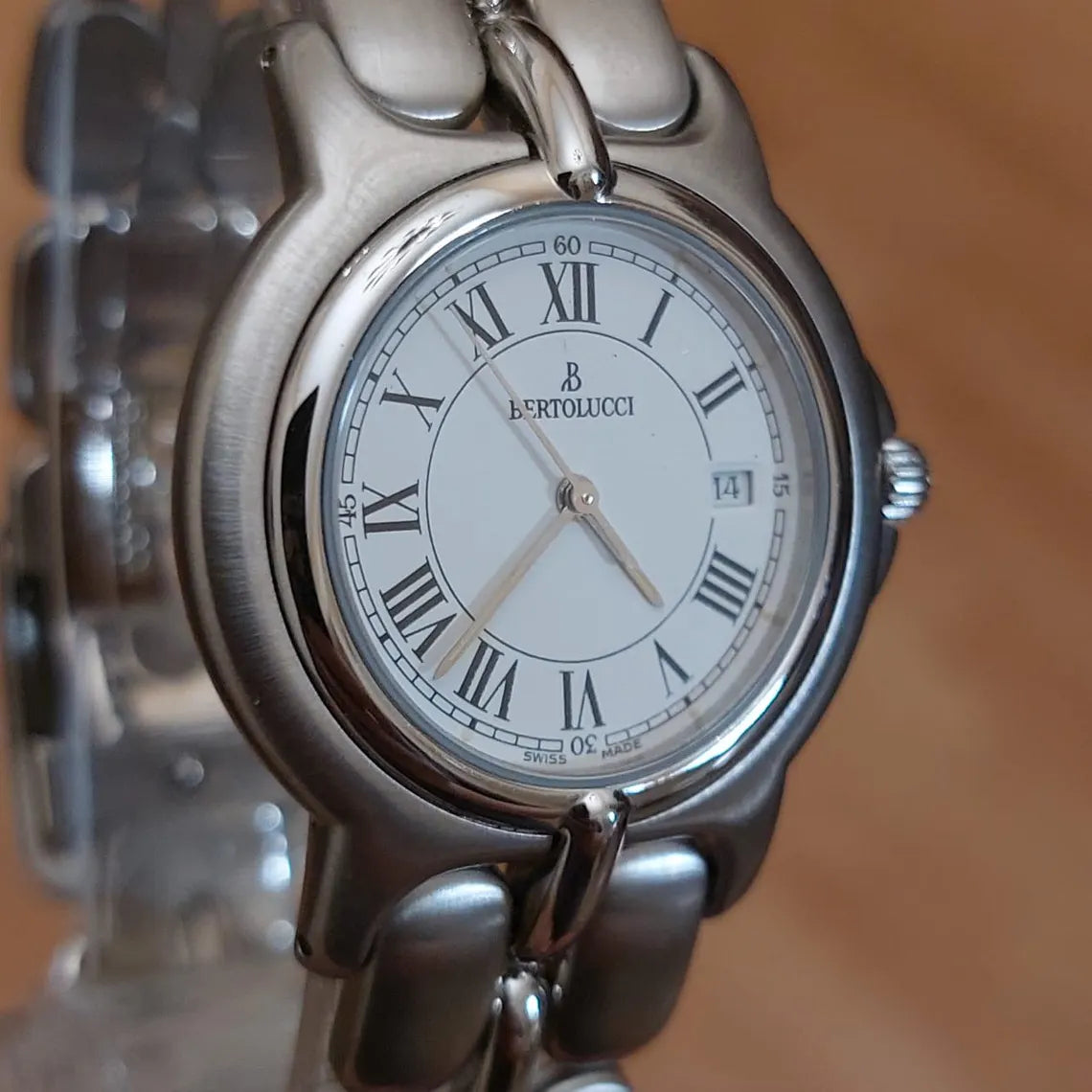 Bertolucci Designer White Dial | Vintage from the 1990s