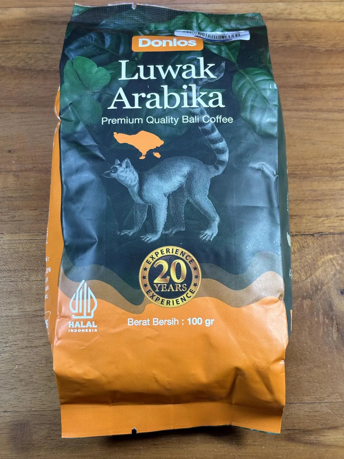 LUWAK Arabica Coffee – Premium Bali Kopi Luwak (100g) | Ground, Ready to Brew