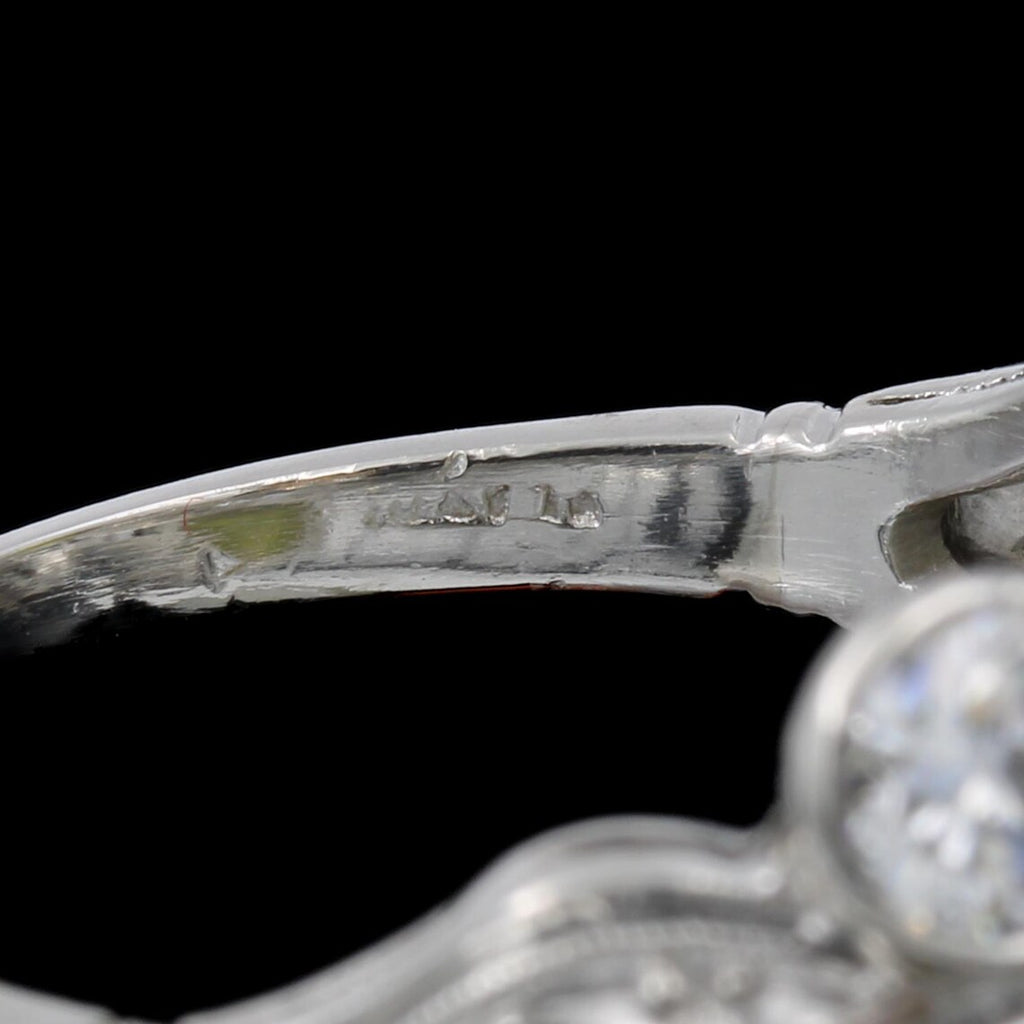 Museum-Grade Platinum Cat’s Eye Chrysoberyl & Diamond Ring (Vintage, Pre-2000)