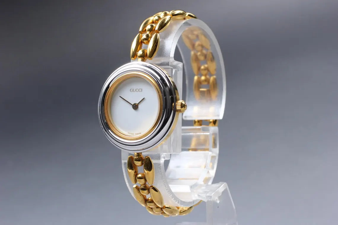 GUCCI Change Bezel 11/12.2 Vintage Women’s Watch – 1990s | Near Mint