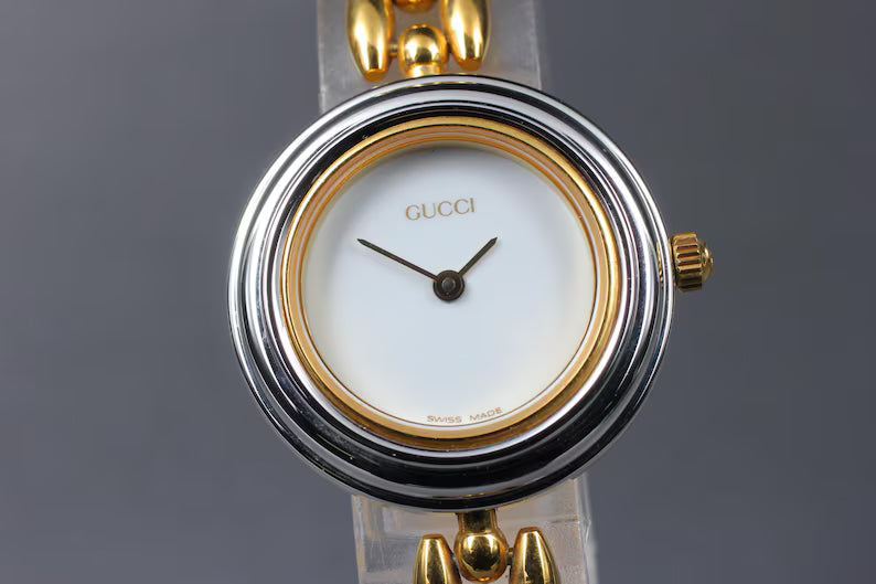 GUCCI Change Bezel 11/12.2 Vintage Women’s Watch – 1990s | Near Mint